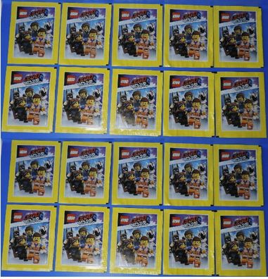 Blue Ocean Lego® Movie 2 Aufkleber 20 Pack = 100 Sticker