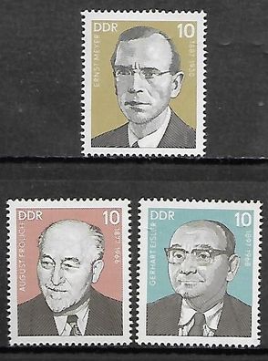 DDR postfrisch Michel-Nummer 2264-2266