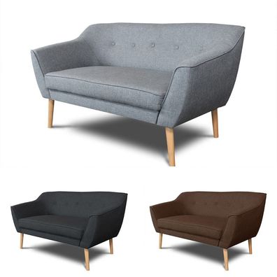 Sofa Scandi 2-Sitzer, Scandinavian Design, Couch 2-er, Couchgarnitur, Sofagarnitur
