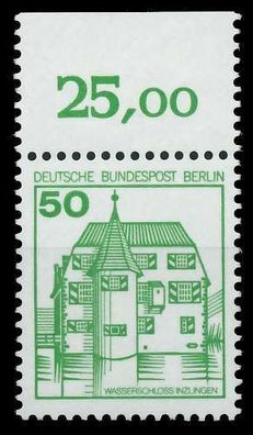 BERLIN DS BURGEN U. Schlösser Nr 615A postfrisch ORA X8ED88E