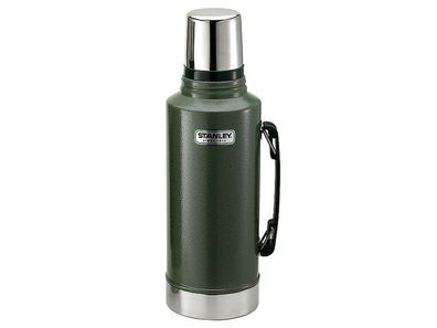Stanley Classic Vakuum-Flasche, 2 Liter, 18/8 Edelstahl, grün, 624200
