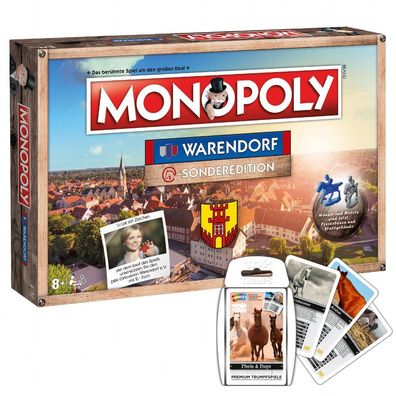 Monopoly Warendorf limitierte Sonderedition Brettspiel Gesellschaftsspiel