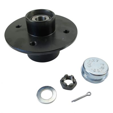 Radnabe Knott 750kg 4 x 100 mit Kegelrollenlager für Laufachsen