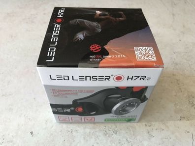 Ledlenser H7R.2 LED Kopflampe Stirnlampe Rechargeable 300 Lumen Boost 7298