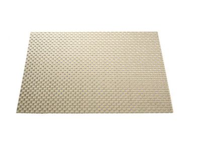 Tischset 45x30 Kunststoff beige/ grau