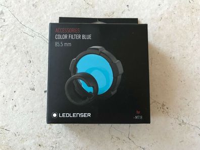 LED LENSER Farbfilter blau für MT18 Taschenlampe 501507