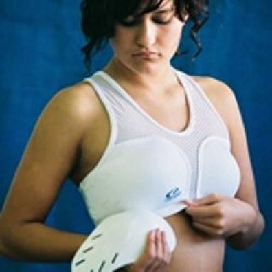 Schalen für Damen Brustschutz Cool Guard