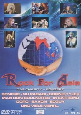 Rock for Asia: Das Charity Concert - DVD Musikfilm Neu OVP