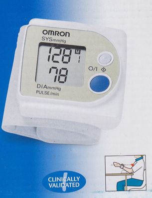 omron RX3 Plus automatik Blutdruckmessgerät digital automatisch Messgerät Herz