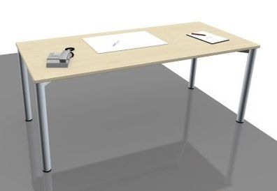 Schreibtisch Mega Vierfuß 180 cm Büromöbel Bürotisch Schreibtische Tisch