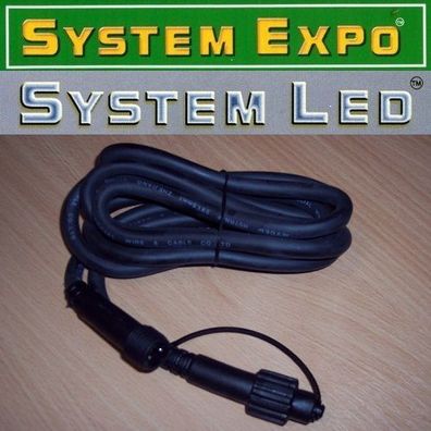 System Expo / System LED Verlängerungskabel 2m schwarz 484-26-02