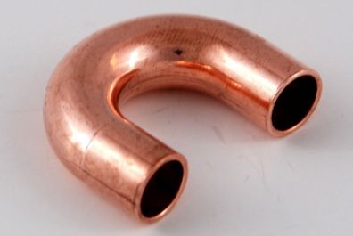 2x Kupferfitting Doppelbogen 08 mm / 5060 Lötfitting copper fitting CU