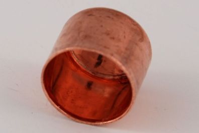 5x Kupferfitting Kappe 22 mm 5301 Lötfitting copper fitting CU