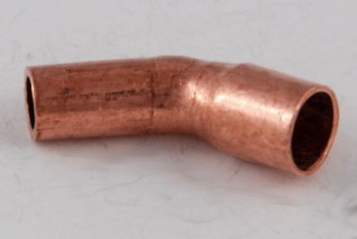 10x Kupferfitting Bogen 6 mm 45 Grad 5040 i/ a Lötfitting copper fitting CU