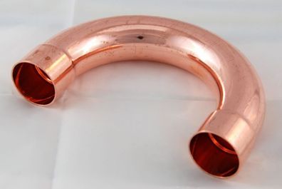 2x Kupferfitting Doppelbogen 42 mm / 5060 Kupfer Lötfitting copper fitting CU