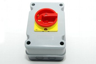 Reparaturschalter 40A 4-polig Isolator Hauptschalter Trenn Not Aus main switch