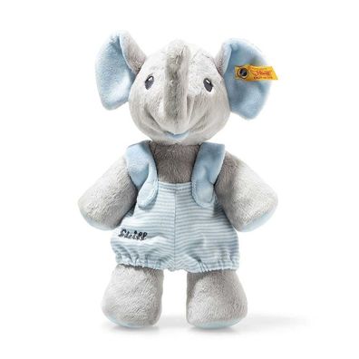 Steiff 241673 Trampili Elefant 24cm grau blau fürs Baby