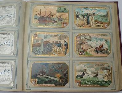 Liebigbilder Serie 523 "Bilder aus dem Seemanöver" komplett 1902 (11/ D0224gg)