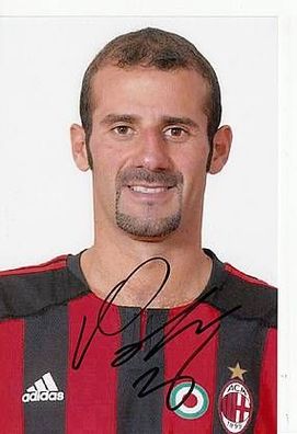 Giuseppe Pancaro AC Mailand TOP Foto Original Signiert + A45444