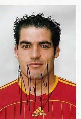 Antonio Lopez Spanien Nationalmannschaft TOP Foto Original Signiert + A45500