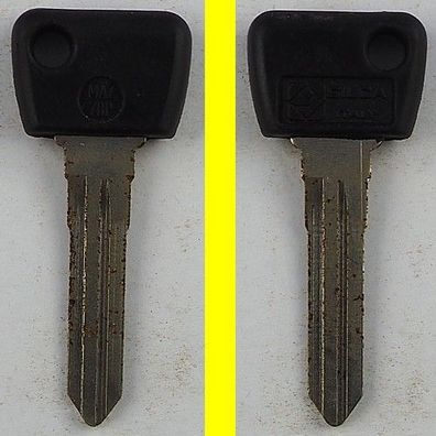 Silca MAZ7BP mit Kunststoffkopf - KFZ Schlüsselrohling mit Lagerspuren !