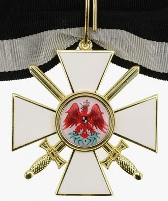 Preußen Roter Adler Orden - Kreuz 2. Klasse mit Schwertern