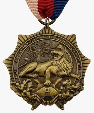 Kolonialauszeichnung (Löwenorden) 2. Klasse Bronze