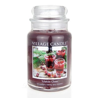 Village Candle Yuletide Cheer Duftkerze Großes Glas 626 g