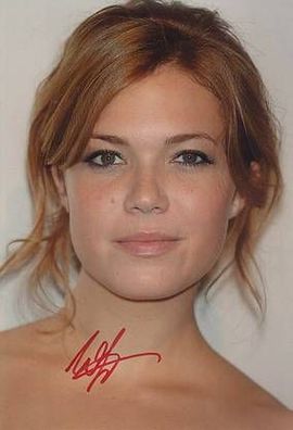 Original Autogramm MANDY MOORE auf Großfoto