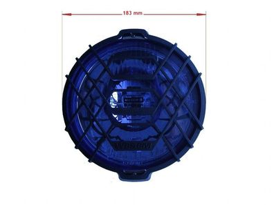 Scheinwerfer Chromscheinwerfer Sonderscheinwerfer Sportscheinwerfer Chrom Blau