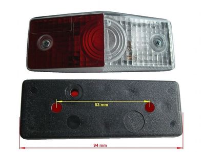 Umrissleuchte Seitenleuchte Blitzlicht Standlicht Marker Rot Weiß 5W 12V o 24V