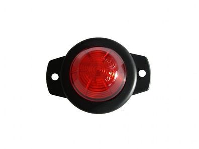 LED Begrenzungsleuchten Umrissleuchten Seitenlicht Rund Rot LED 12V 24V Volt