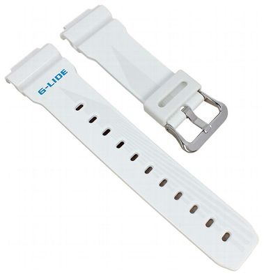 G-Shock Armband | für GLX-6900 G-Lide weiß glänzend