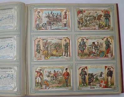 Liebigbilder Serie 454 "Berühmte Regimenter" komplett 1900 (18/ D3325aa)