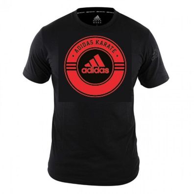 adidas Combat T-Shirt Karate schwarz/ rot