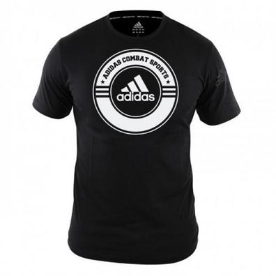 adidas T-Shirt Combat Sports schwarz/ weiß