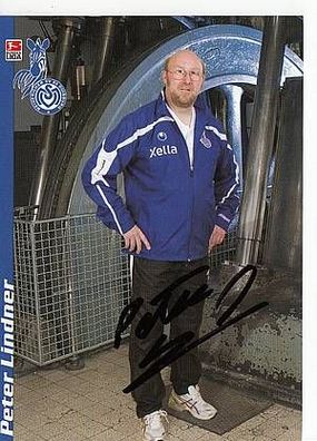 Peter Lindner MSV Duisburg 2006-07 Autogrammkarte + A45868