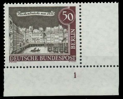 BERLIN 1962 Nr 224 postfrisch Formnummer 1 X8F920A