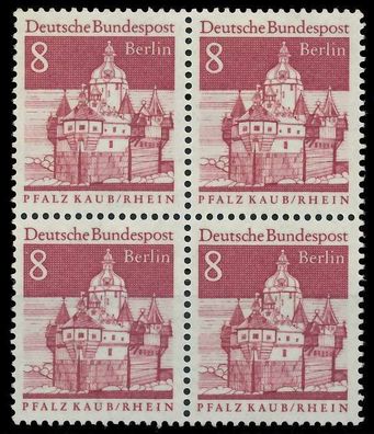 BERLIN DS D-BAUW. 2 Nr 271 postfrisch Viererblock X8F927E