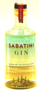 Sabatini London Dry Gin 0,70 Liter aus Italien