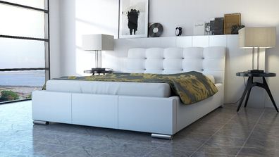 Polsterbett Bett Doppelbett ERICO 160x200cm inkl. Bettkasten