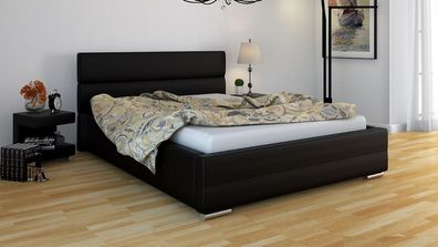 Polsterbett Bett Doppelbett PIERO 160x200cm inkl. Bettkasten