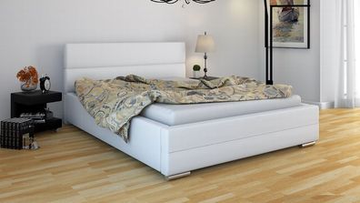 Polsterbett Bett Doppelbett PIERO 160x200cm inkl. Bettkasten