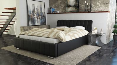 Polsterbett Bett Doppelbett IVANO 160x200cm inkl. Bettkasten