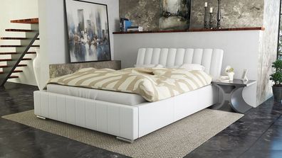 Polsterbett Bett Doppelbett IVANO 160x200cm inkl. Bettkasten