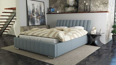 Polsterbett Bett Doppelbett IVANO 200x200cm inkl. Bettkasten