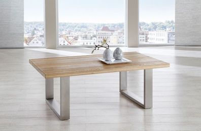 Couchtisch Tisch KENO Eiche vollmassiv geölt 120 x 80 cm