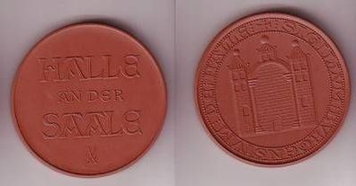 Porzellan Medaille Meißen Kriegergedächtnis Kirche 1923