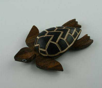 Kühlschrank Magnet Schildkröte Hawaii aus Holz