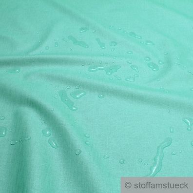 Stoff Baumwolle Acryl türkis wasserabweisend Tischdecke beschichtet